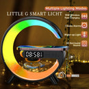 Clock Alarm; Little G Wireless Bluetooth Stereo; Multiple Lighting Modes; Black Model; 15W Wireless Fast Charging, Clocks Alarms, Wake-up Light, 3D Surround; vibe houses