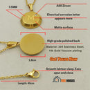 Pendant necklace. Initial AZ - Semi jewel. 18k gold plated. Details: Chain length: 45 cm; Width: 1.8 cm; Height: 3.5 MM; Color: gold; Material: 304 Stainless Stell  18K Gold vacuun plating and AAA Zircon; Order now; vibe houses