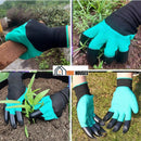 Gardening gloves; four images together; vibe houses