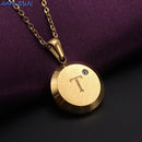 Letter Pendant Necklace; T; Alphabet:  Free Shipping and Incredible Discounts; Limited Stock; Buy Now; vibe houses