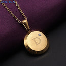 Letter Pendant Necklace; D; Alphabet:  Free Shipping and Incredible Discounts; Limited Stock; Buy Now; vibe houses