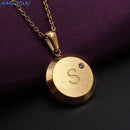 Letter Pendant Necklace; S; Alphabet:  Free Shipping and Incredible Discounts; Limited Stock; Buy Now; vibe houses
