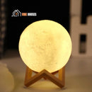 Full Moon, 3D lampshade - This one is on, it illuminates very beautifully; vibe houses