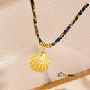 Ocean Shell Necklace. Enlarged image, vibe houses