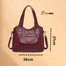The red Margaret bag measures 36cm x 27cm; vibe houses