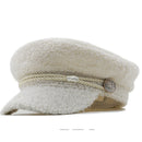 Cap | BelleMar sailor beret, the image shows the model in White, order now, vibe houses