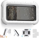 Features of White Color Waterproof Phone Case Holder Click order now; Vibe Houses.  47697035919672
