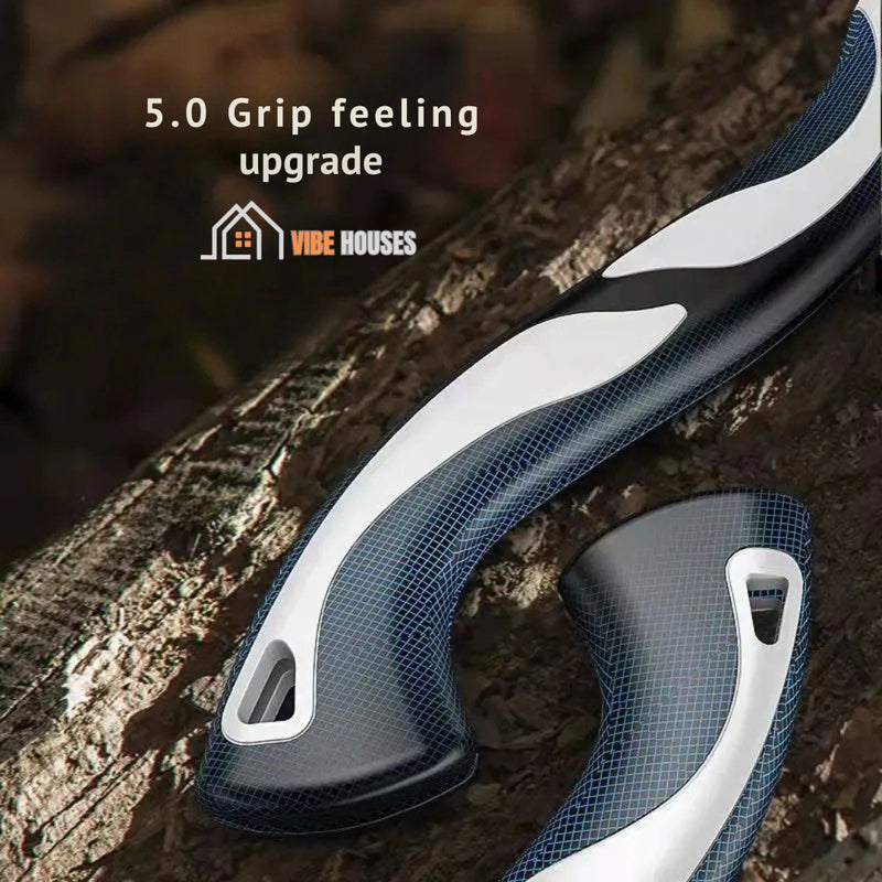 Saw; Carbon fiber folding saw; enlarged image on the handle; 5.0 grip feeling upgrade; vibe houses