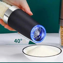 Salt and Pepper Grinder. details in the image. Inclinação, angulo, durante o uso 40° ; vibe houses