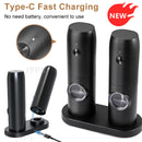 Salt and Pepper Grinder Set Electric ! aType C fast charging, no need battery, conveniente to use. Vibe houses