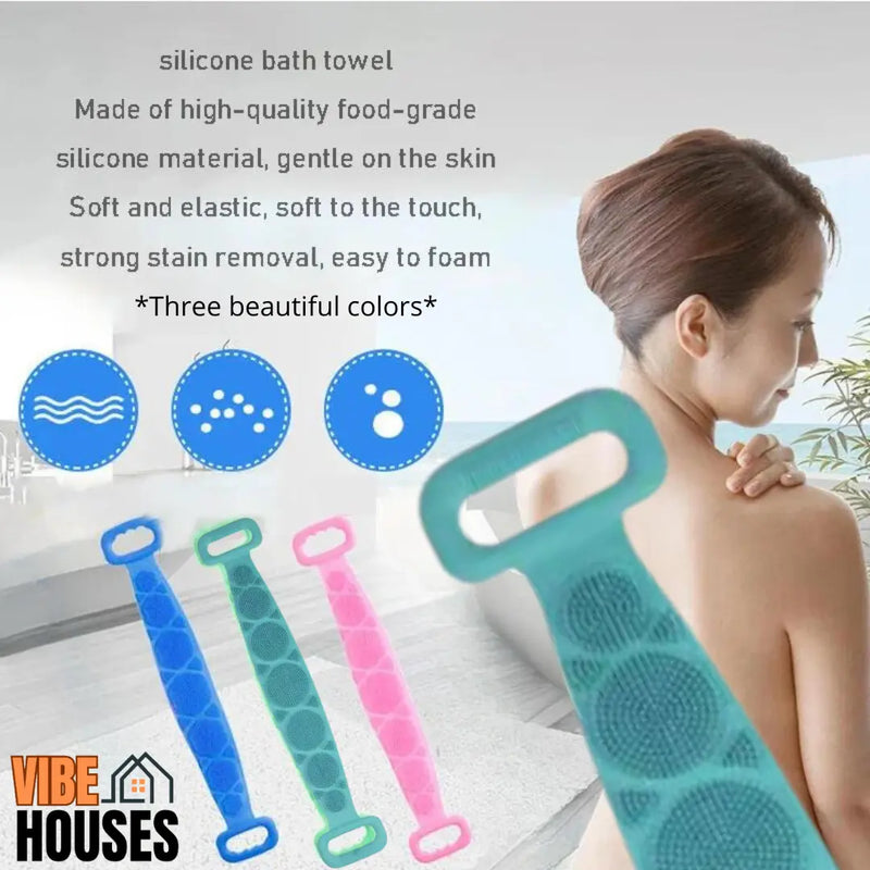 Brush Bath Silicone Massage Bathroom - SmoothLuxe