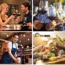 Four commemorative images; Electric Wine Opener Set with Charging Base Automatic Corkscrew 5 in 1; vibe houses