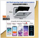 Waterproof Phone Case Holder with 480° Rotation Measures 10cm Width x 19cm Length color: White. Vibe Houses