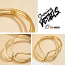 Choker necklace gold - Showing details, vibe houses