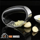Garlic press premium stainless steel; Mashing garlic; vibe houses